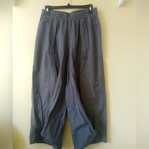 Gray relaxed fit pants